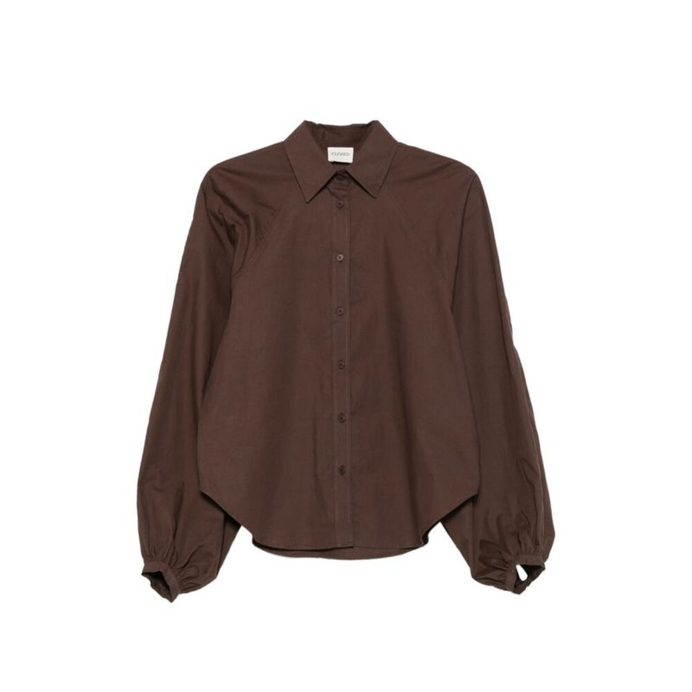 Closed Brown Tops - Shirts Women